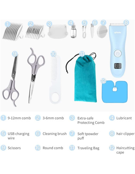 Cortadora de Cabello Profesional Favrison ES935 para Niños