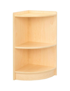Armario de Esquina OOOK BCOK065, Estante Montessori 2 Niveles 2