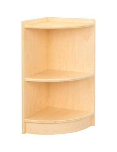 Armario de Esquina OOOK BCOK065, Estante Montessori 2 Niveles