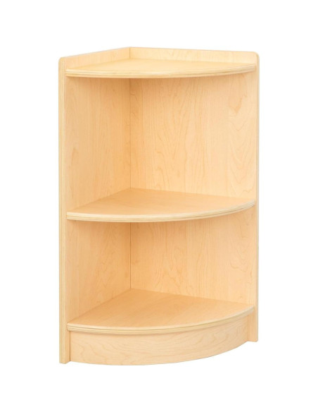 Armario de Esquina OOOK BCOK065, Estante Montessori 2 Niveles