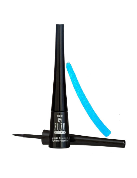 Delineador Líquido Vegano Zuzu Luxe Azul 28.35 g Resistente al Agua