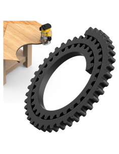 Guía de Bisel Flexible Mdkave 99.06cm para Router Carpintería