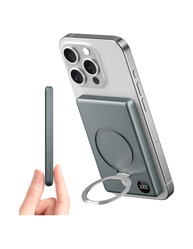 Cargador Portátil Anyzoo MagSafe 10000mAh 20W Gris Espacial