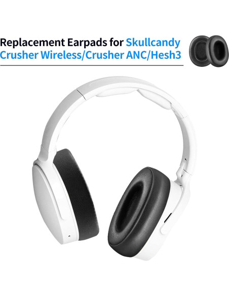 Almohadillas de Reemplazo para Auriculares Skullcandy Crusher - Negro