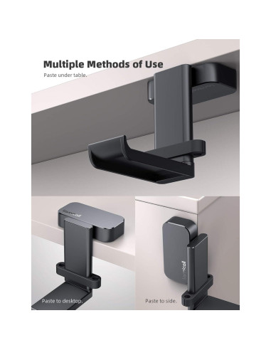 Soporte para Auriculares Lamicall DH01 con Organizador de Cables