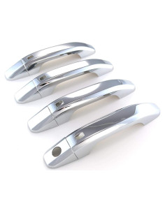 Cubierta de Manija de Puerta Cromo eLoveQ para Chevy 2015-2020