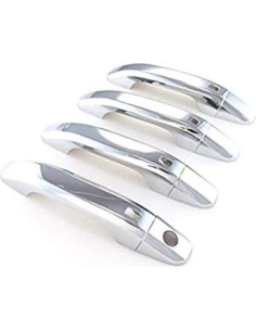 Cubierta de Manija de Puerta Cromo eLoveQ para Chevy 2015-2020 2