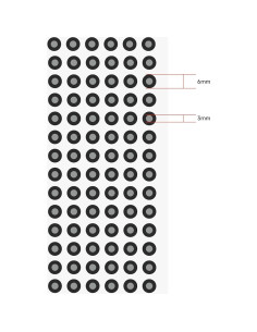 Marcadores de Escaneo 3D Creality 3 mm - 5 Hojas 420 Puntos 2
