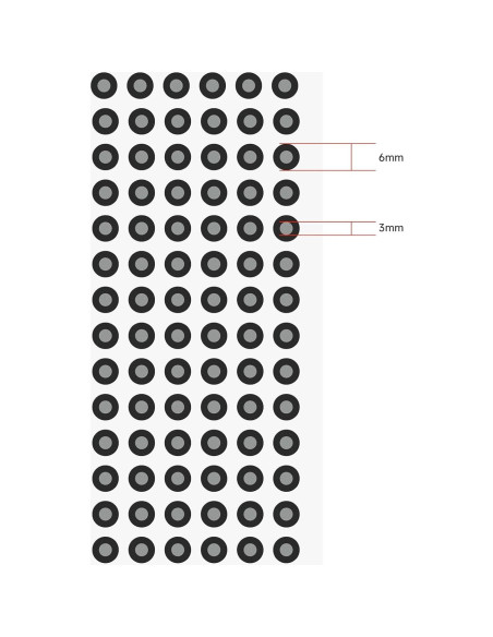 Marcadores de Escaneo 3D Creality 3 mm - 5 Hojas 420 Puntos