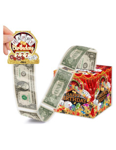Caja de Dinero para Fiesta de Cumpleaños Casino SHLINCO 12.7cm