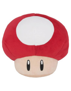 Peluche Super Mario Hongo Rojo 17.8 cm Pequeño Amigo