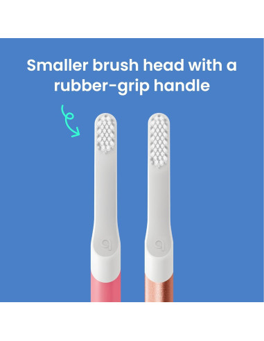 Cepillo de Dientes Eléctrico Quip para Niños Rosa - Temporizador 2 Minutos