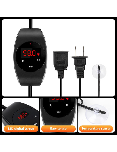 Termostato PID para Lámpara de Calor XFP - Control Preciso 20-50C