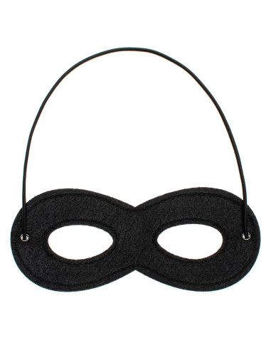 Máscara de Ojos de Superhéroe Negra Joy Join para Niños