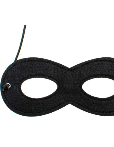 Máscara de Ojos de Superhéroe Negra Joy Join para Niños