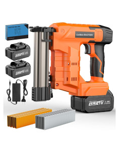 Pistola de Clavos Inalámbrica Labfintom 2-en-1 4.0Ah 18 Gauge