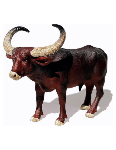 Juguete de Toro Gemini&Genius para Niños - Animal de Granja Realista