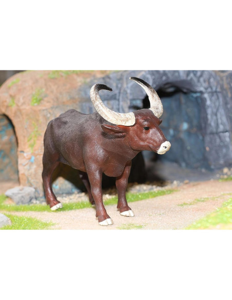 Juguete de Toro Gemini&Genius para Niños - Animal de Granja Realista Juguete de Toro Gemini&Genius para Niños - Animal de Granja Realista