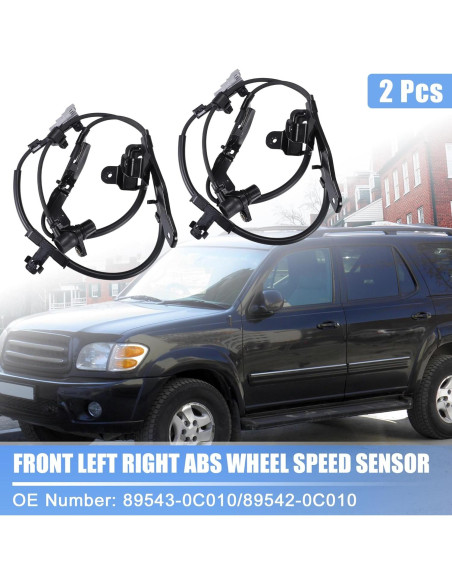 Sensor de Velocidad de Rueda ABS Delantero X AUTOHAUX para Toyota