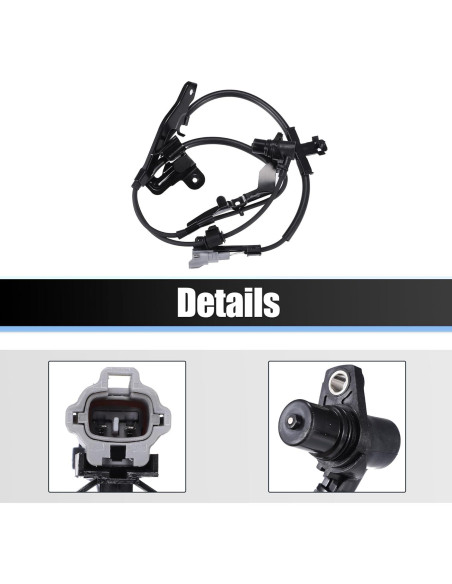 Sensor de Velocidad de Rueda ABS Delantero X AUTOHAUX para Toyota