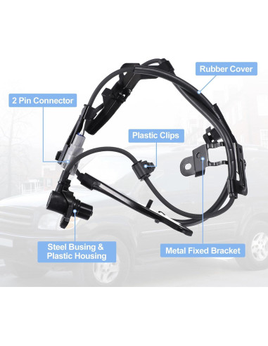 Sensor de Velocidad de Rueda ABS Delantero X AUTOHAUX para Toyota