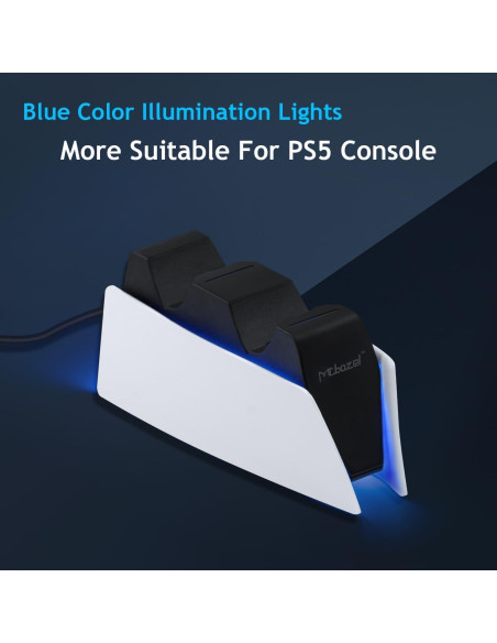 Cargador Dual Rápido Mcbazel para Controladores PS5 USB-C