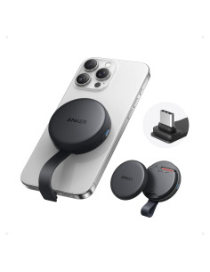 Adaptador USB-C Anker MagGo para iPhone 16/15, Lector SD/TF