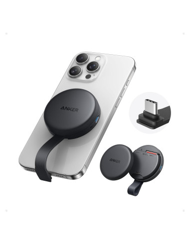 Adaptador USB-C Anker MagGo para iPhone 16/15, Lector SD/TF