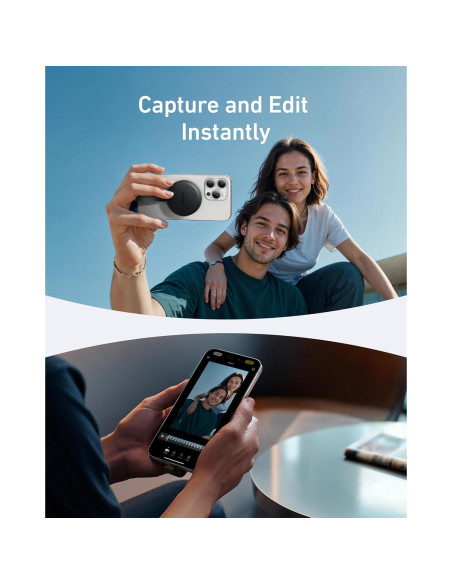 Adaptador USB-C Anker MagGo para iPhone 16/15, Lector SD/TF