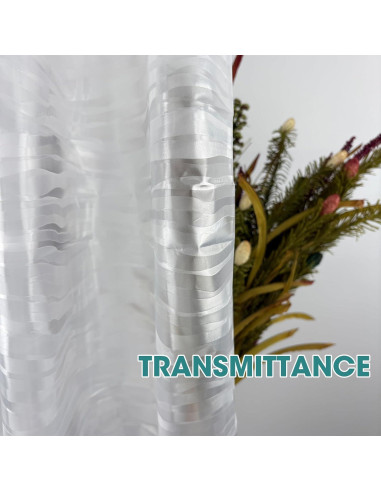 Funda de Ducha PEVA TRIMENGO 178x183 cm Impermeable Ondulada