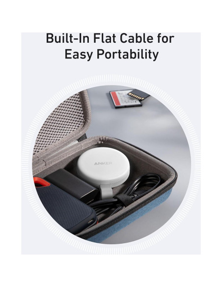 Adaptador USB-C Anker MagGo para iPhone 16/15, Lector SD/TF