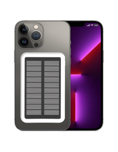 Banco de Energía Solar Magnético 10000 mAh - Carga Rápida Inalámbrica