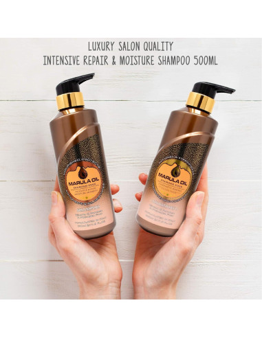 Champú y Acondicionador Marula Bingo Hair 2x525ml Hidratante