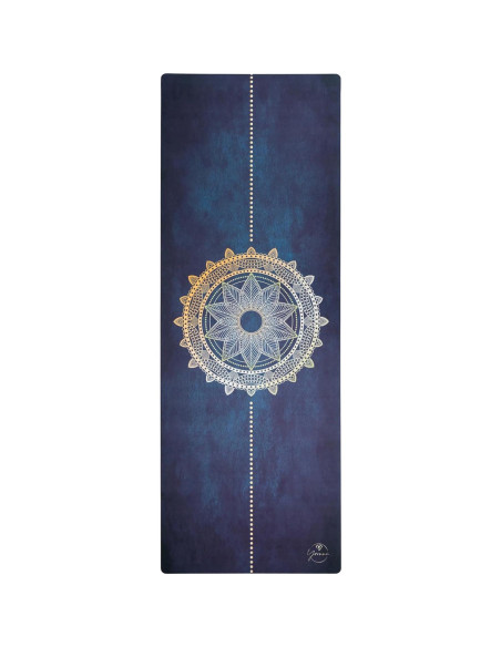 Alfombrilla de Yoga de Viaje Yvonne 1.5mm Antideslizante Azul