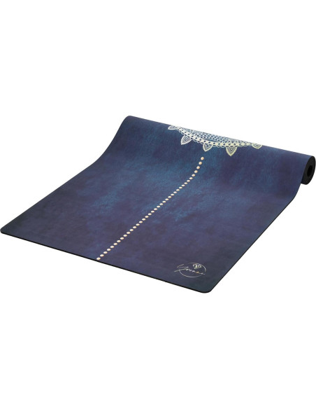 Alfombrilla de Yoga de Viaje Yvonne 1.5mm Antideslizante Azul