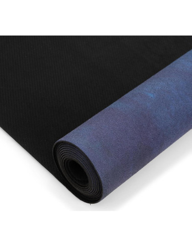 Alfombrilla de Yoga de Viaje Yvonne 1.5mm Antideslizante Azul
