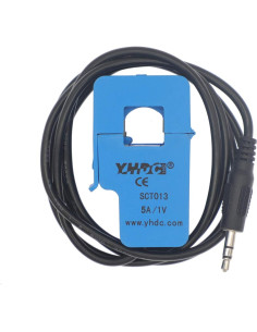 Sensor de Corriente SCT013-005 5A 1V No Invasivo HUABAN 2
