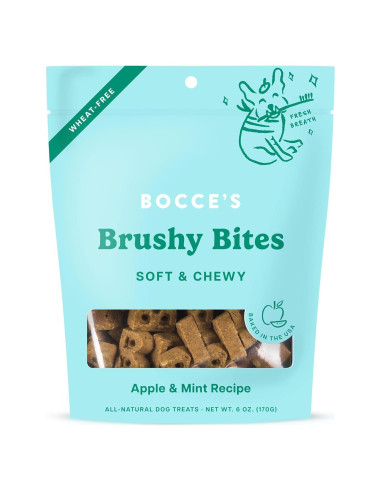 Golosinas para Perros Bocce's Bakery Brushy Bites 170g