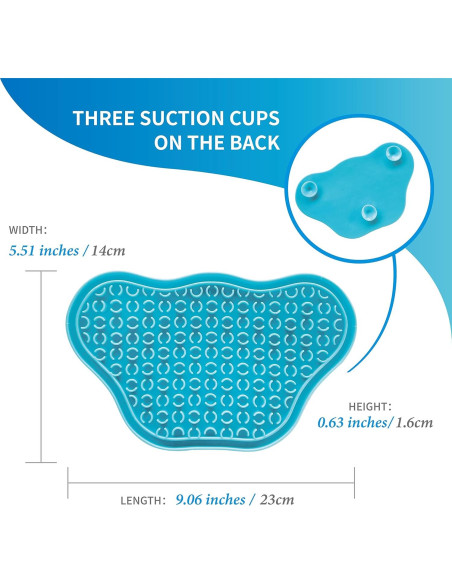 Almohadilla Lamer PetDreamHouse Azul 22.86x13.97cm