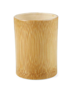 Soporte de Cepillos de Dientes de Bambú Hobbyme Natural