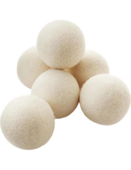 Bolas de Secado de Lana 6pk Hapize - Ecológicas y Reutilizables
