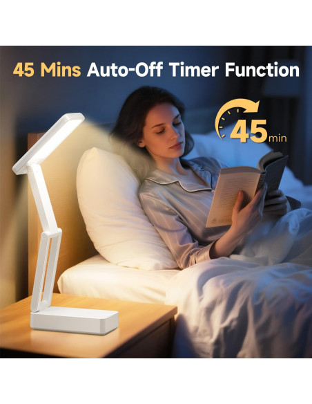 Lámpara de Escritorio Recargable Coolnight 6000mAh 3 Colores