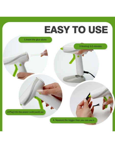 Pistola de Pegamento Caliente SUBCULTUREPICK 20W + 30 Barras