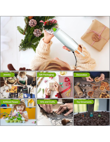 Pistola de Pegamento Caliente SUBCULTUREPICK 20W + 30 Barras