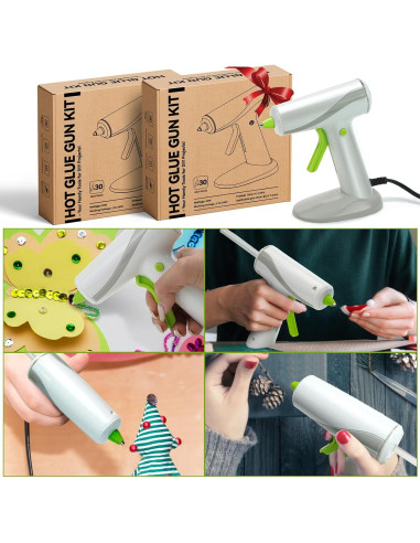 Pistola de Pegamento Caliente SUBCULTUREPICK 20W + 30 Barras