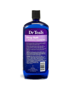 Juego de Baño Espumoso Dr Teal's 2016ml Melatonina y Coco 2