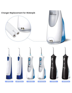 Cargador Reemplazo Waterpik WP360 WP462 WP450 1.5m Blanco 2