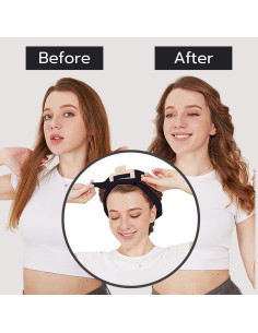 Banda Rizada Sin Calor PVBN - Conjunto 5 Piezas para Cabello 2