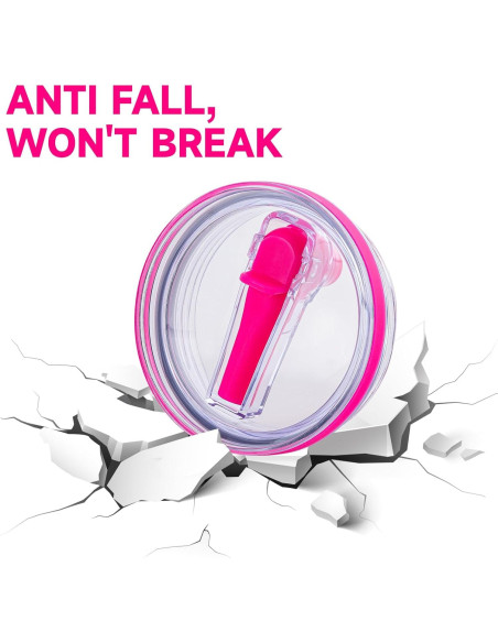 Tapa de Popote Morla para Vaso Stanley 40 oz/64 oz - Fucsia 2-Pack