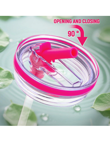 Tapa de Popote Morla para Vaso Stanley 40 oz/64 oz - Fucsia 2-Pack